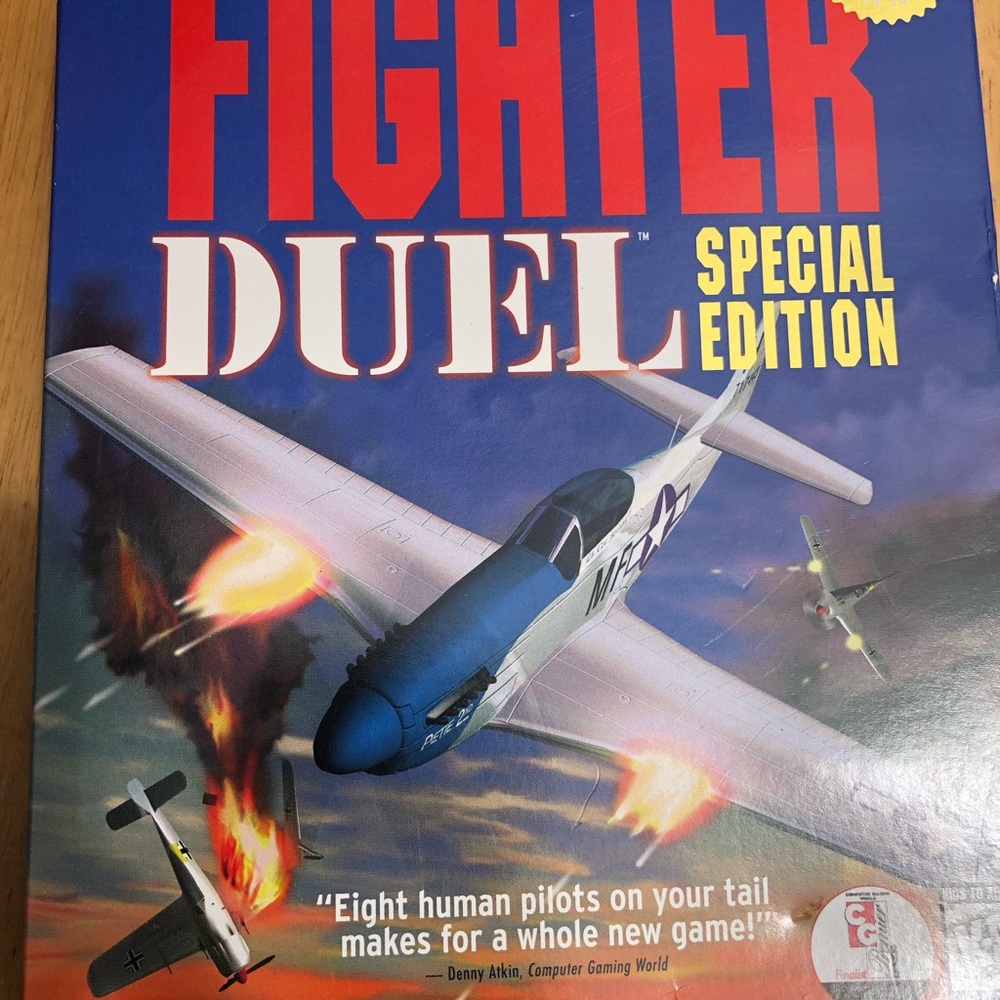 Fighter Duel Special Edition Big Box PC Game Flight Simulation
